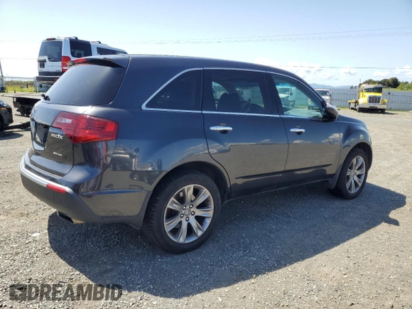 2013 Acura MDX Advance Pkg with VIN 2HNYD2H60DH510615, listed as a Copart auction lot 51706465 with 113,582 mi miles and Clean Title. Bid and sale history available at carsss.com. Image 3.