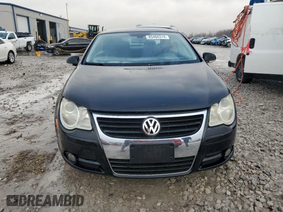 2007 Volkswagen Eos 2.0T with VIN WVWFA71F77V040141, listed as a Copart auction lot 85466314 with 96,520 mi miles and Salvage Title. Bid and sale history available at DreamBid. Image 5.