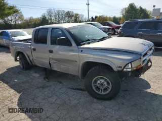 2000 Dodge Dakota Sport with VIN 1B7GG2AN4YS759962, listed as a Copart auction lot 76672814 with 196,108 mi miles and Salvage Title. Bid and sale history available at carsss.com. Image 4.