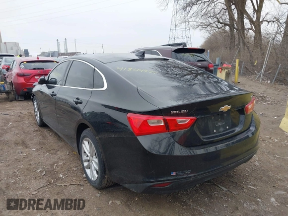 2017 Chevrolet Malibu Hybrid with VIN 1G1ZJ5SU9HF152104, listed as a IAAI auction lot 41844974 with 112,660 mi miles and . Bid and sale history available at DreamBid. Image 3.