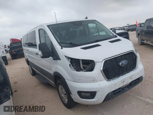 2023 Ford Transit Passenger XL with VIN 1FBAX2Y81PKA57414, listed as a IAAI auction lot 42418993 with 82,592 mi miles and . Bid and sale history available at DreamBid. Image 13.