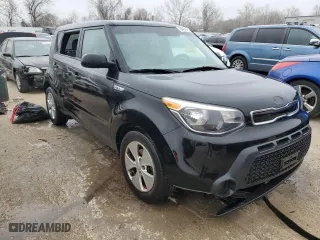 2015 Kia Soul with VIN KNDJN2A26F7205663, listed as a Copart auction lot 45842404 with 218,067 mi miles and Salvage Title. Bid and sale history available at carsss.com. Image 4.