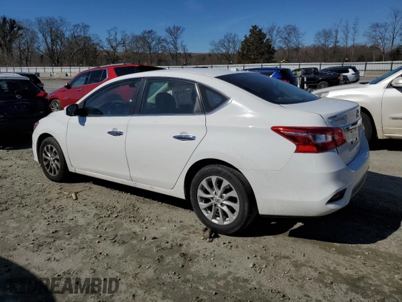 2019 Nissan Sentra SV with VIN 3N1AB7AP9KY380230, listed as a Copart auction lot 46427365 with 70,254 mi miles and Salvage Title. Bid and sale history available at DreamBid. Image 2.