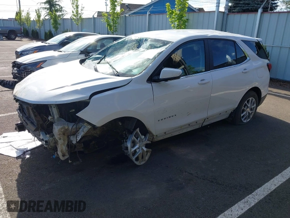 2024 Chevrolet Equinox LT with VIN 3GNAXUEG3RS215950, listed as a IAAI auction lot 42085571 with 24,145 mi miles and . Bid and sale history available at DreamBid. Image 20.