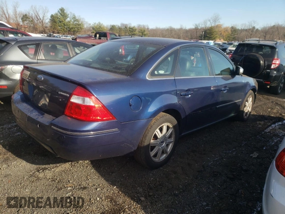 2005 Ford Five Hundred Limited with VIN 1FAFP251X5G152018, listed as a Copart auction lot 82747704 with 80,515 mi miles and Salvage Title. Bid and sale history available at carsss.com. Image 3.