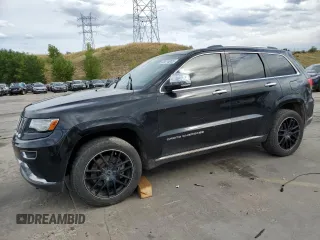 2014 Jeep Grand Cherokee Summit z VIN 1C4RJFJM6EC538717, wystawiony jako Copart lot #66514065 z przebiegiem 184 969 mil mil oraz Czysty tytuł • Clean title. Historia ofert i sprzedaży dostępna na DreamBid. Obrazek 1.
