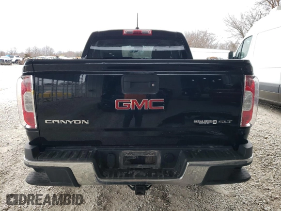 2015 GMC Canyon 4WD SLT with VIN 1GTG6CE39F1185721, listed as a Copart auction lot 85104104 with 145,730 mi miles and Clean Title. Bid and sale history available at carsss.com. Image 6.