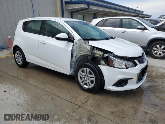 2020 Chevrolet Sonic LT with VIN 1G1JG6SB3L4130345, listed as a Copart auction lot 52098025 with 62,577 mi miles and Salvage title. Bid and sale history available at DreamBid. Image 4.