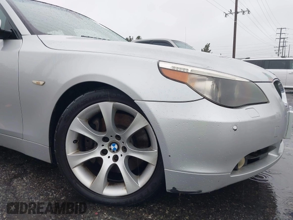2006 BMW 5 Series 550i with VIN WBANB53586CP00339, listed as a IAAI auction lot 41583785 with 162,407 mi miles and . Bid and sale history available at DreamBid. Image 6.