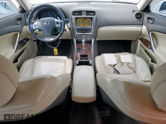 2011 Lexus IS 250 с VIN JTHBF5C2XB5138831, выставлен на аукционе Copart как лот 54870375 с пробегом 280 783 миль миль и Чистый • Clean title. История ставок и продаж доступна на DreamBid. Изображение 8.
