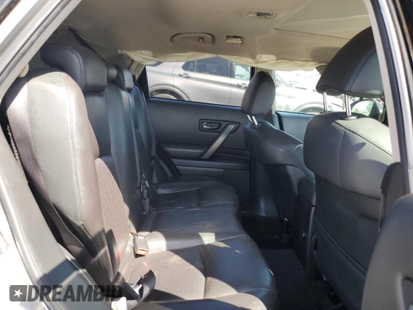 2008 Infiniti FX with VIN JNRAS08U08X101225, listed as a Copart auction lot 51863325 with 126,822 mi miles and Salvage title. Bid and sale history available at DreamBid. Image 12.