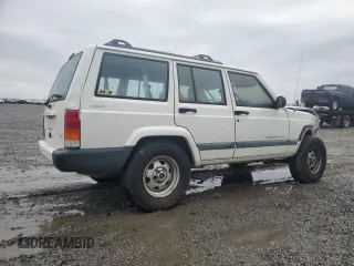 2000 Jeep Cherokee with VIN 1J4FF48S1YL174377, listed as a Copart auction lot 50032345 with 204,234 mi miles and Salvage title. Bid and sale history available at DreamBid. Image 3.