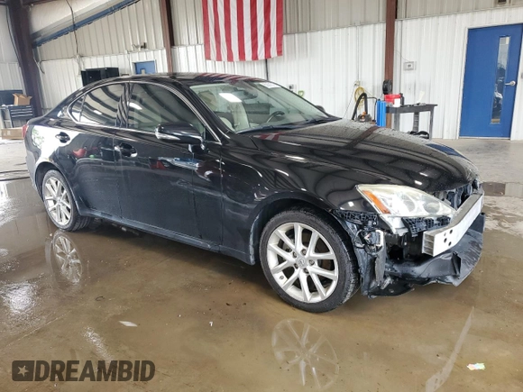 2012 Lexus IS 250 with VIN JTHCF5C21C5059246, listed as a Copart auction lot 63301575 with 159,033 mi miles and Salvage title. Bid and sale history available at DreamBid. Image 4.