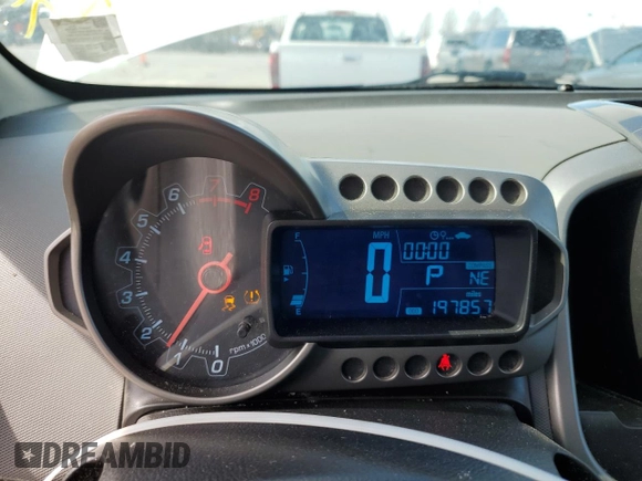 2014 Chevrolet Sonic LTZ with VIN 1G1JE5SB1E4212027, listed as a Copart auction lot 50271495 with 197,857 mi miles and Clean Title. Bid and sale history available at carsss.com. Image 9.