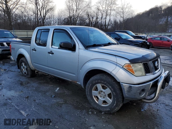 2006 Nissan Frontier LE with VIN 1N6AD07W36C461345, listed as a Copart auction lot 42996135 with 184,417 mi miles and Clean title. Bid and sale history available at DreamBid. Image 4.
