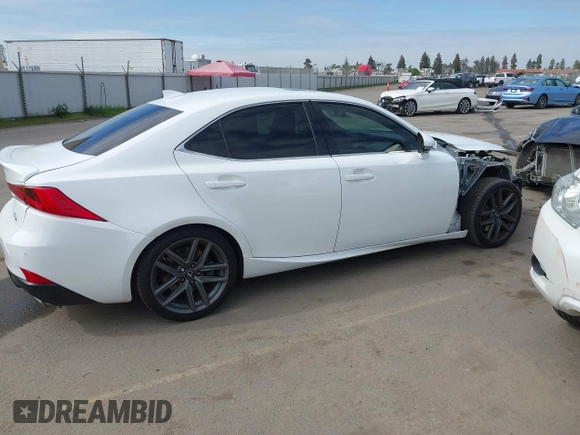2019 Lexus IS with VIN JTHBA1D20K5096708, listed as a IAAI auction lot 41723216 with 53,941 mi miles. Bid and sale history available at carsss.com. Image 14.
