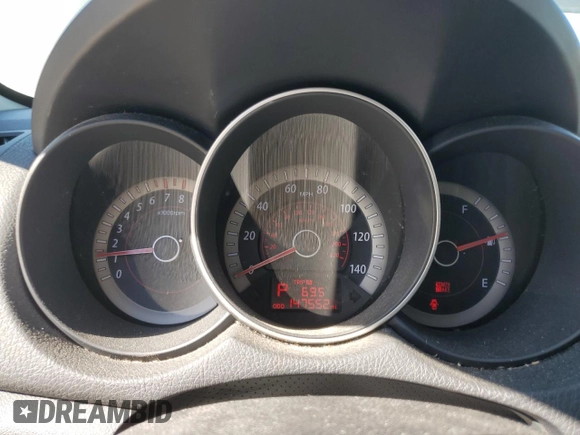 2010 Kia Forte EX with VIN KNAFU4A27A5270219, listed as a Copart auction lot 49459125 with 147,552 mi miles and Salvage Title. Bid and sale history available at carsss.com. Image 9.