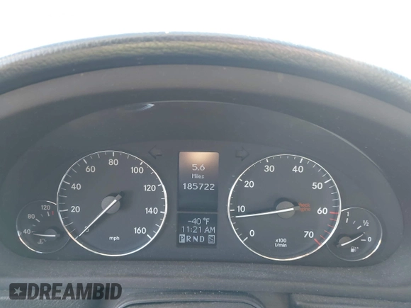 2005 Mercedes-Benz C 240 with VIN WDBRF81J65F649770, listed as a IAAI auction lot 41624644 with 185,722 mi miles and . Bid and sale history available at DreamBid. Image 7.