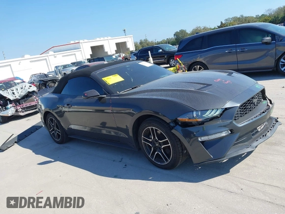 2022 Ford Mustang EcoBoost with VIN 1FATP8UH9N5102906, listed as a IAAI auction lot 41529835 with 54,799 mi miles. Bid and sale history available at carsss.com. Image 13.