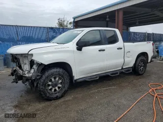 2019 Chevrolet Silverado 1500 Work Truck with VIN 1GCRYAEF1KZ397915, listed as a Copart auction lot 81168714 with 140,713 mi miles and Salvage Title. Bid and sale history available at carsss.com. Image 1.