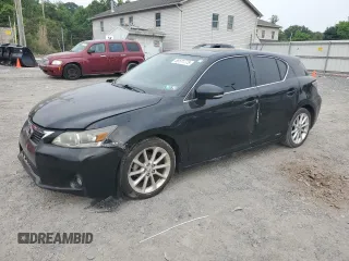 2012 Lexus CT 200h z VIN JTHKD5BH1C2090215, wystawiony jako Copart lot #58571775 z przebiegiem 245 300 mil mil oraz Szkoda całkowita • Salvage title. Historia ofert i sprzedaży dostępna na DreamBid. Obrazek 1.