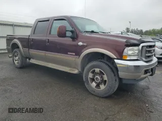 2004 Ford F-250 XL with VIN 1FTNW21P94EC61907, listed as a Copart auction lot 57840355 with 206,784 mi miles and Salvage title. Bid and sale history available at DreamBid. Image 4.