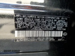2016 Lexus GS 350 with VIN JTHBZ1BL0GA003429, listed as a Copart auction lot 62289985 with 182,281 mi miles and Salvage title. Bid and sale history available at DreamBid. Image 12.