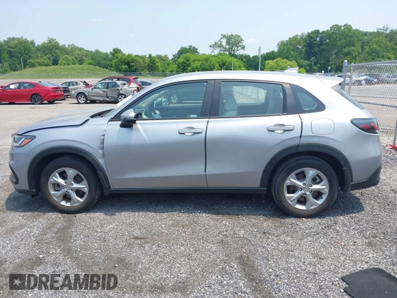 2023 Honda HR-V LX with VIN 3CZRZ1H34PM723904, listed as a IAAI auction lot 42473267 with 18,181 mi miles and . Bid and sale history available at DreamBid. Image 14.