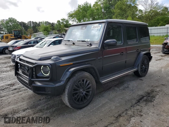 2021 Mercedes-Benz G 550 with VIN W1NYC6BJ8MX415172, listed as a Copart auction lot 50582624 with 14,458 mi miles and Salvage Title. Bid and sale history available at DreamBid. Image 1.