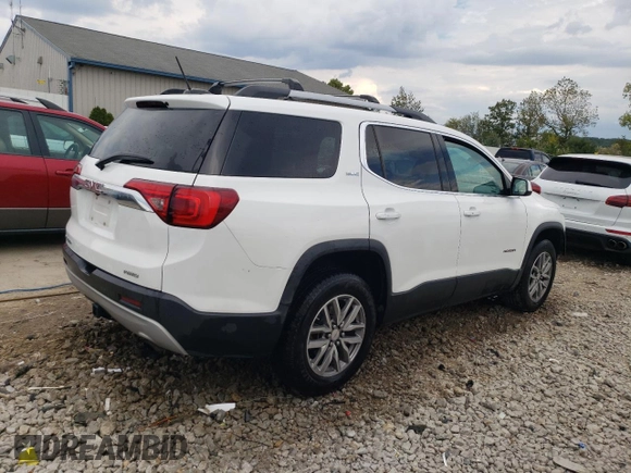 2018 GMC Acadia SLE with VIN 1GKKNSLA4JZ158188, listed as a Copart auction lot 69621864 with 202,305 mi miles and Non Repairable. Bid and sale history available at DreamBid. Image 3.