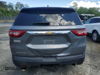 2018 Chevrolet Traverse LS with VIN 1GNERFKW9JJ276499, listed as a Copart auction lot 56007095 with 69,202 mi miles and Salvage title. Bid and sale history available at DreamBid. Image 6.