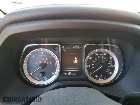 2016 Nissan Titan XD Platinum Reserve with VIN 1N6BA1F25GN506566, listed as a Copart auction lot 74627704 with 87,012 mi miles and Salvage Title. Bid and sale history available at carsss.com. Image 9.