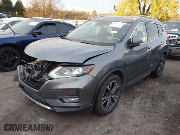 2017 Nissan Rogue SL z VIN 5N1AT2MT8HC867339, wystawiony jako IAAI lot #40955179 z przebiegiem 138 769 mil mil oraz . Historia ofert i sprzedaży dostępna na DreamBid. Obrazek 17.
