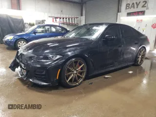 2022 BMW 4 Series 430i with VIN WBA63AV08NFM22082, listed as a Copart auction lot 48565845 with 16,870 mi miles and Salvage title. Bid and sale history available at DreamBid. Image 1.