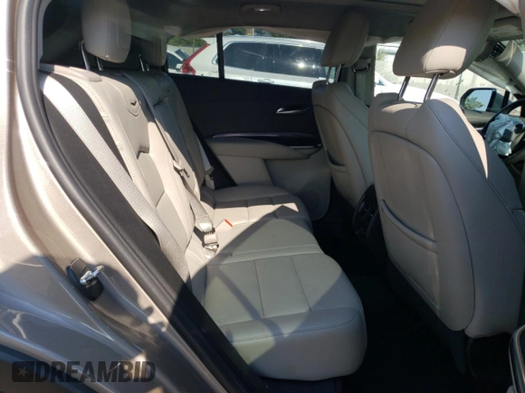 2023 Cadillac XT4 AWD Luxury with VIN 1GYFZBR40PF173861, listed as a Copart auction lot 71233194 with 16,356 mi miles and Salvage title. Bid and sale history available at DreamBid. Image 11.