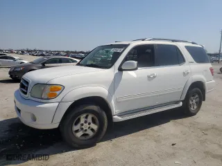 2001 Toyota Sequoia Limited with VIN 5TDBT48A71S016439, listed as a Copart auction lot 49149275 with 0 mi miles and Salvage Title. Bid and sale history available at carsss.com. Image 1.