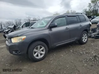 2008 Toyota Highlander with VIN JTEDS41AX82061409, listed as a Copart auction lot 51641845 with 124,027 mi miles and Salvage Title. Bid and sale history available at carsss.com. Image 1.