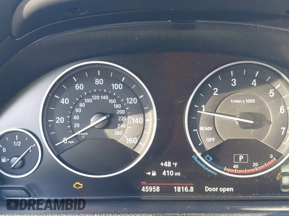 2015 BMW 3 Series 328i xDrive z VIN WBA3B5G59FNS19442, wystawiony jako IAAI lot #40711946 z przebiegiem 45 958 mil mil oraz . Historia ofert i sprzedaży dostępna na DreamBid. Obrazek 7.