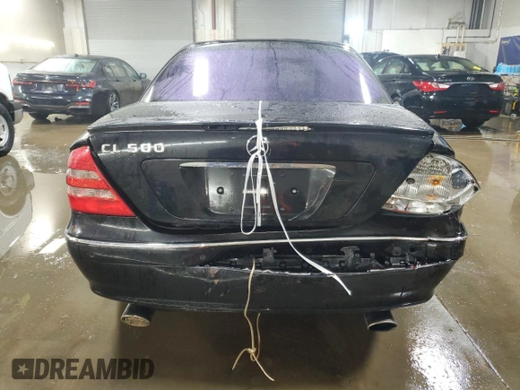 2001 Mercedes-Benz CL 500/600 z VIN WDBPJ75J01A008311, wystawiony jako Copart lot #51051745 z przebiegiem 178 423 mil mil oraz Szkoda całkowita • Salvage title. Historia ofert i sprzedaży dostępna na DreamBid. Obrazek 6.