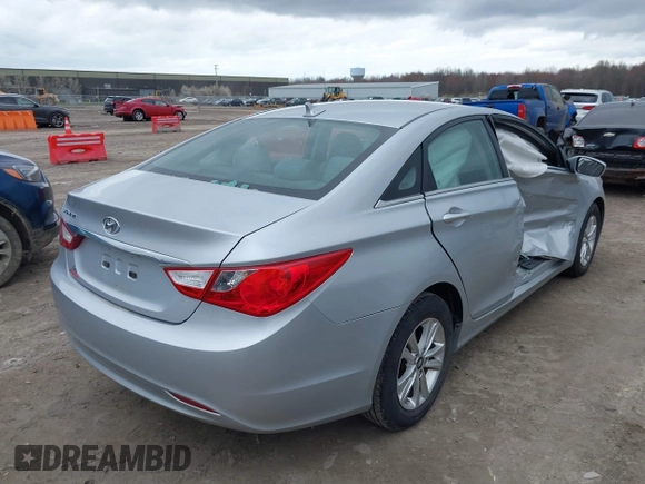 2011 Hyundai Sonata GLS with VIN 5NPEB4AC8BH054958, listed as a IAAI auction lot 42016700 with 52,955 mi miles and . Bid and sale history available at DreamBid. Image 4.