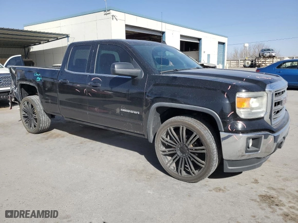 2014 GMC Sierra 1500 SLE with VIN 1GTR1UEH7EZ258495, listed as a Copart auction lot 47750005 with 141,898 mi miles and Salvage Title. Bid and sale history available at carsss.com. Image 4.