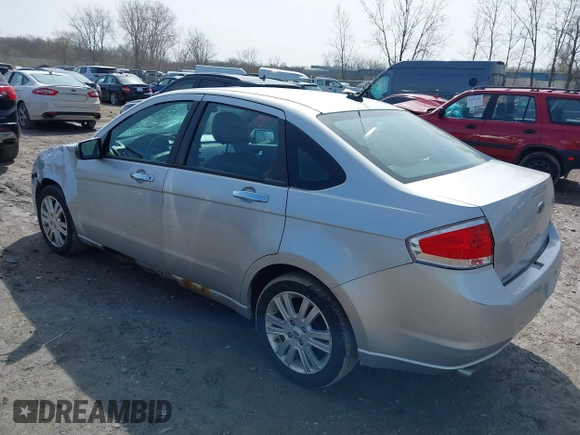 2011 Ford Focus SEL with VIN 1FAHP3HN1BW189263, listed as a IAAI auction lot 41958502 with 157,608 mi miles. Bid and sale history available at carsss.com. Image 3.