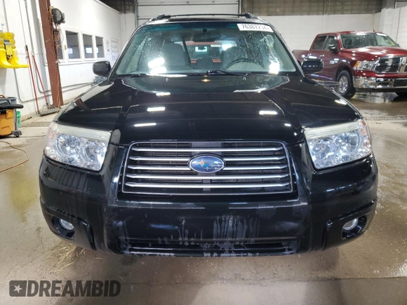 2007 Subaru Forester X with VIN JF1SG63637H705612, listed as a Copart auction lot 76387234 with 136,300 mi miles and Salvage Title. Bid and sale history available at carsss.com. Image 5.