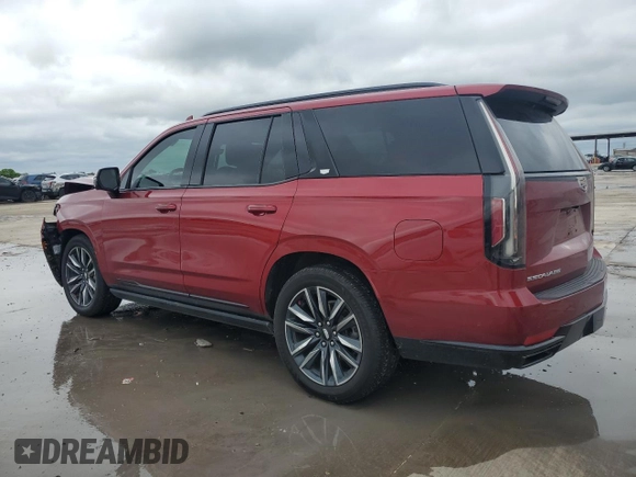 2021 Cadillac Escalade Sport z VIN 1GYS3FKL9MR226155, wystawiony jako Copart lot #55998785 z przebiegiem 96 725 mil mil oraz Szkoda całkowita • Salvage title. Historia ofert i sprzedaży dostępna na DreamBid. Obrazek 2.
