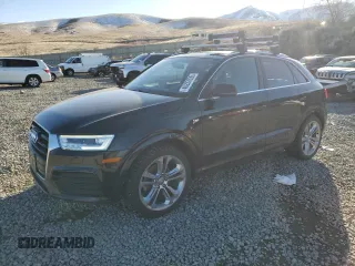 2017 Audi Q3 Prestige z VIN WA1GCCFS9HR004775, wystawiony jako Copart lot #46237635 z przebiegiem 76 228 mil mil oraz Szkoda całkowita • Salvage title. Historia ofert i sprzedaży dostępna na DreamBid. Obrazek 1.