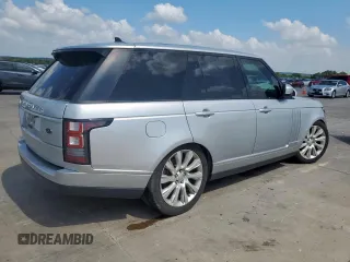 2016 Land Rover Range Rover Supercharged with VIN SALGS2EF2GA298758, listed as a Copart auction lot 65186495 with 98,998 mi miles and Clean title. Bid and sale history available at DreamBid. Image 3.