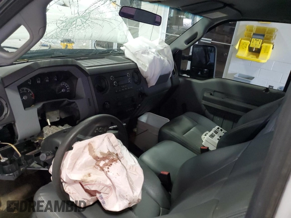 2016 Ford F-250 XL with VIN 1FTBF2A64GEC11379, listed as a Copart auction lot 57287055 with Not provided miles and Clean title. Bid and sale history available at DreamBid. Image 8.