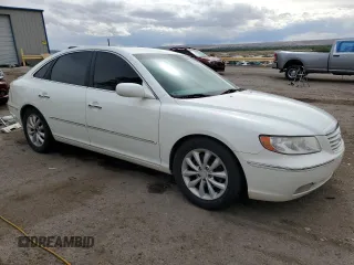 2006 Hyundai Azera SE with VIN KMHFC46F66A056611, listed as a Copart auction lot 55468615 with 138,582 mi miles and Salvage title. Bid and sale history available at DreamBid. Image 4.