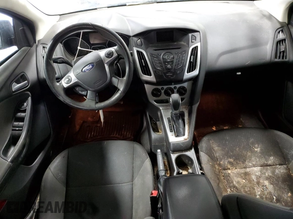 2014 Ford Focus SE with VIN 1FADP3F22EL454981, listed as a Copart auction lot 50233855 with 62,506 mi miles and Salvage Title. Bid and sale history available at carsss.com. Image 8.