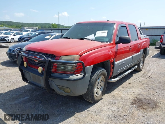 2002 Chevrolet Avalanche with VIN 3GNEC13T62G311995, listed as a IAAI auction lot 42739395 with 260,105 mi miles and . Bid and sale history available at DreamBid. Image 2.